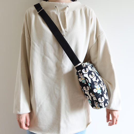 HUJI祤集Sling斜挎包插画OK小企鹅 商品图2