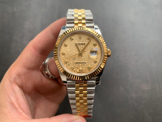 劳力士 间金款 电脑纹 终极版原版3255自动机械机芯星期日历型系列