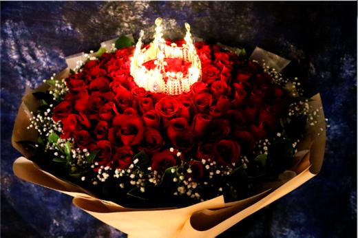 99朵玫瑰花束皇冠版五选一 商品图6