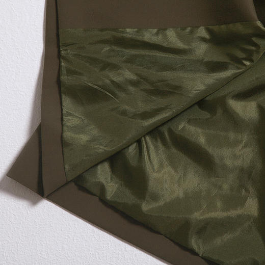 佐尔美秋季女装纯色修身显瘦中长风衣休闲外套E73FC03 商品图3