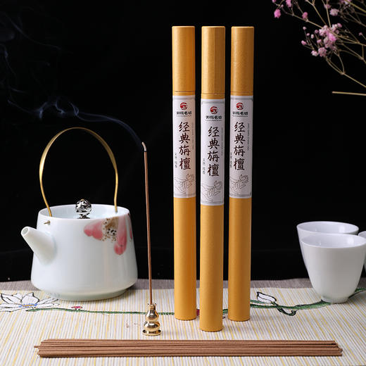 （3盒赠香插）经典旃檀 包邮天然线香旃檀香家用室内熏香香薰 商品图4