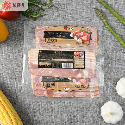 万威客精选培根120g 商品图2
