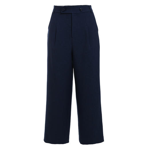 乔万尼裤子女夏季新款宽松休闲裤九分直筒阔腿裤ES2F141 商品图4