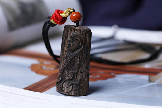 润生活吉祥如意达拉干沉香挂件c17