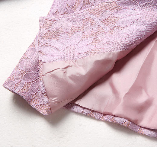 佐尔美年中女装纯色暗花休闲修身小西装短装外套上衣E61SO13 商品图3