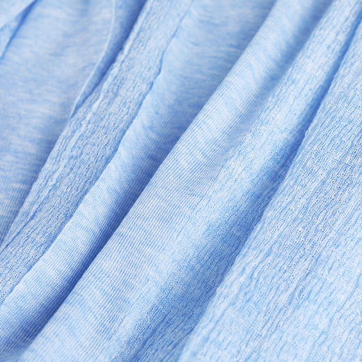 佐尔美夏季新款纯色简约七分袖中老年春秋夏长款针织毛衫E91ZM35 商品图3