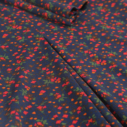 佐尔美春秋新品优雅气质休闲时尚复古波点收腰修身连衣裙E83LL43 商品图3