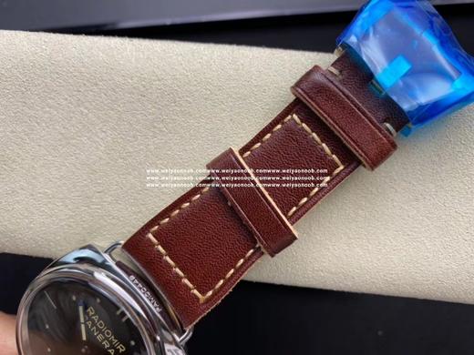 SF出品：沛纳海 PAM449,直径47mm，亚克力玻璃镜面，搭配SF自产P.3000 手动上链机芯，具备超强动力，超强工艺技术品，深波涛反衬了嘀嗒之间的科技真髓。极简的格调设计和手动上链玩味十足 商品图5