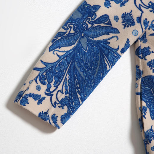 佐尔美新品秋冬新品羊毛双面呢中长款中老年外套E64SM03 商品图2