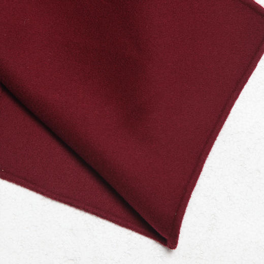 佐尔美ZZ 新品反季纯色简约气质女士中长款双面呢大衣E64SM34 商品图3