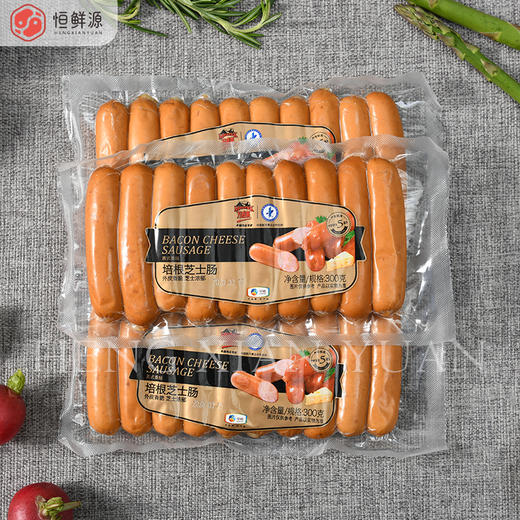 万威客培根芝士肠300g 商品图1
