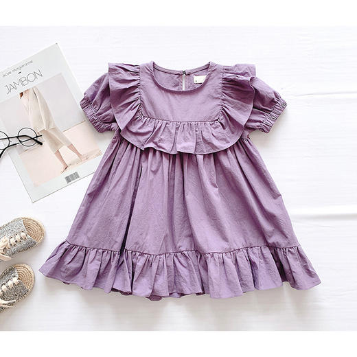 裁缝学苑 TG51女童连衣裙公主裙洋气夏天裙子服装纸样裁剪图纸 商品图4