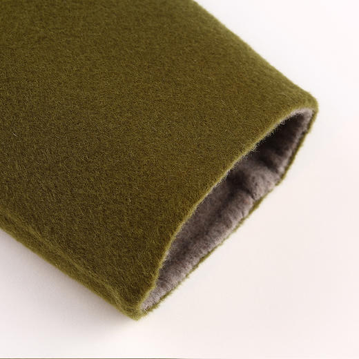 佐尔美新品冬季女装双面羊毛呢大衣女款大码修身中长款E64SM12 商品图3