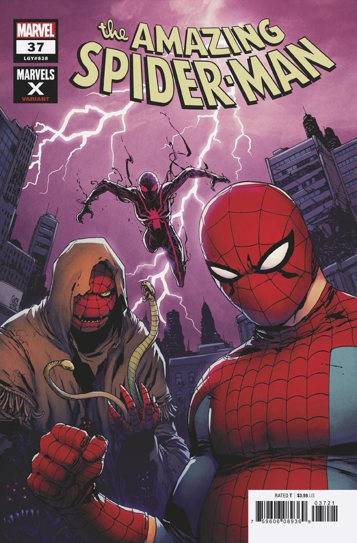神奇蜘蛛侠 主刊 amazing spider-man v5 025-044(2018)变体
