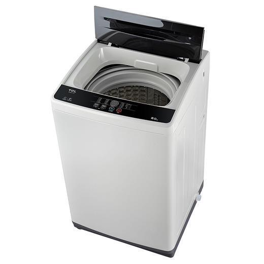 【tcl洗衣机】tcl xqb80-1011宝石黑 8公斤全自动波轮洗衣机