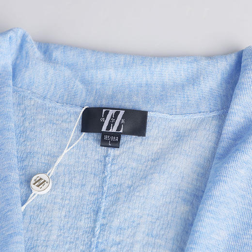 佐尔美夏季新款纯色简约七分袖中老年春秋夏长款针织毛衫E91ZM35 商品图2