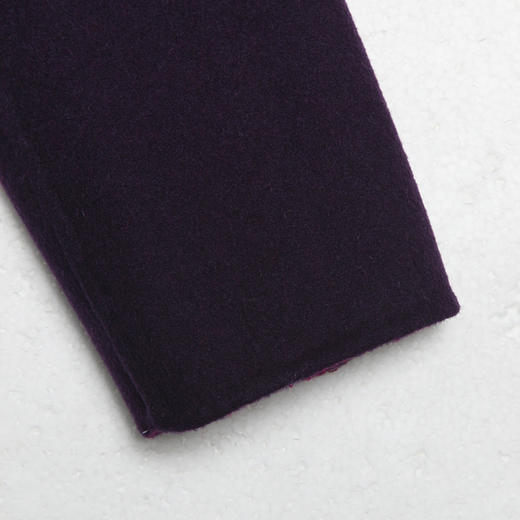 佐尔美ZZ 新品反季经典气质羊毛双面呢中长款女士大衣E64SM19 商品图2