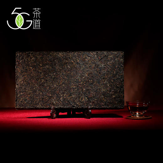 黑茶 湘益 2019年 甲子茯 茯砖 1.958kg 商品图2