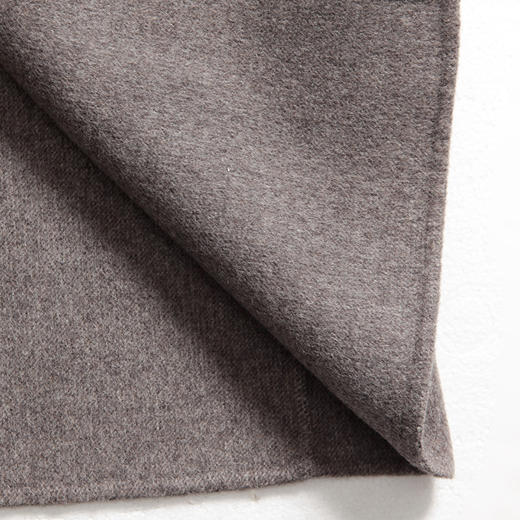 佐尔美冬季新品女士中长款拼色羊毛双面呢外套E74SM27 商品图3