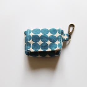 HUJI祤集Snap收纳包插画小圆点