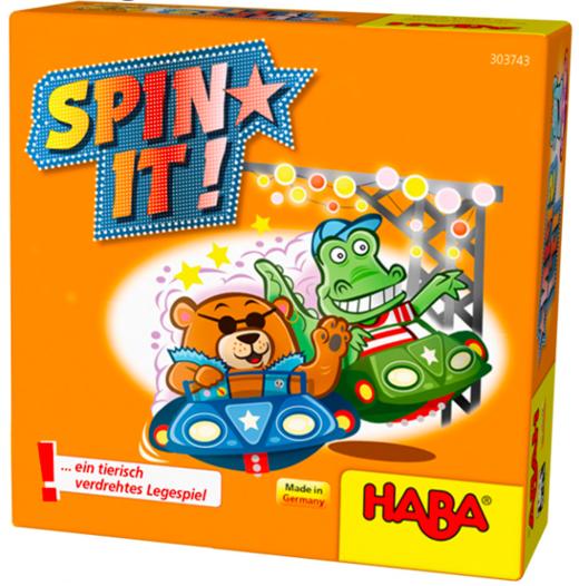 【集石桌游】旋转飞车 附中文游戏说明 Spin it! 商品图0