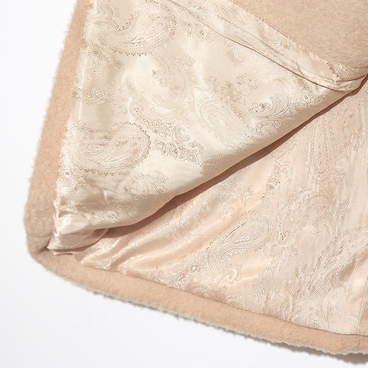 佐尔美新品冬季新品纯色中老年气质中长款毛呢外套E84ZZ30 商品图3