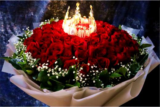 99朵玫瑰花束皇冠版五选一 商品图8