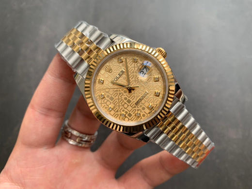 劳力士 间金款 电脑纹 终极版原版3255自动机械机芯星期日历型系列