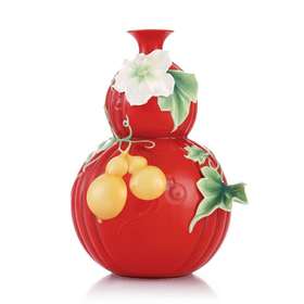 【6F】法蓝瓷丰实满载 瓷瓶