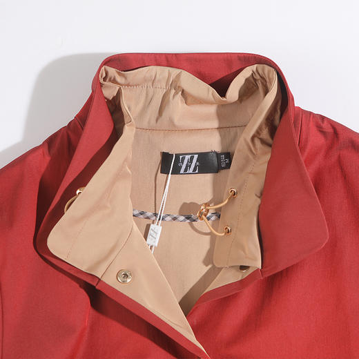 佐尔美春秋季新款纯色简约设计气质妈妈装女士外套E91SO04 商品图2