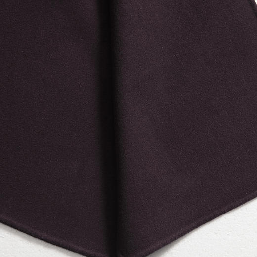 佐尔美冬季女装纯色百搭修身显瘦双面呢羊毛大衣外套E74SM20 商品图3