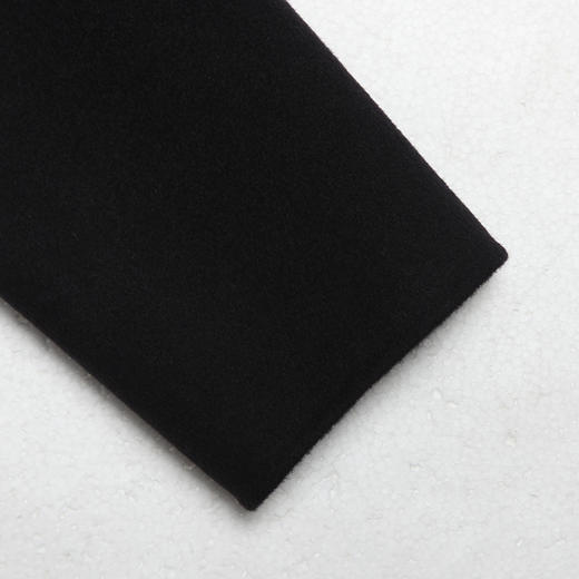 佐尔美ZZ 新品新款纯色羊毛双面呢女士中长款大衣E64SM05 商品图3