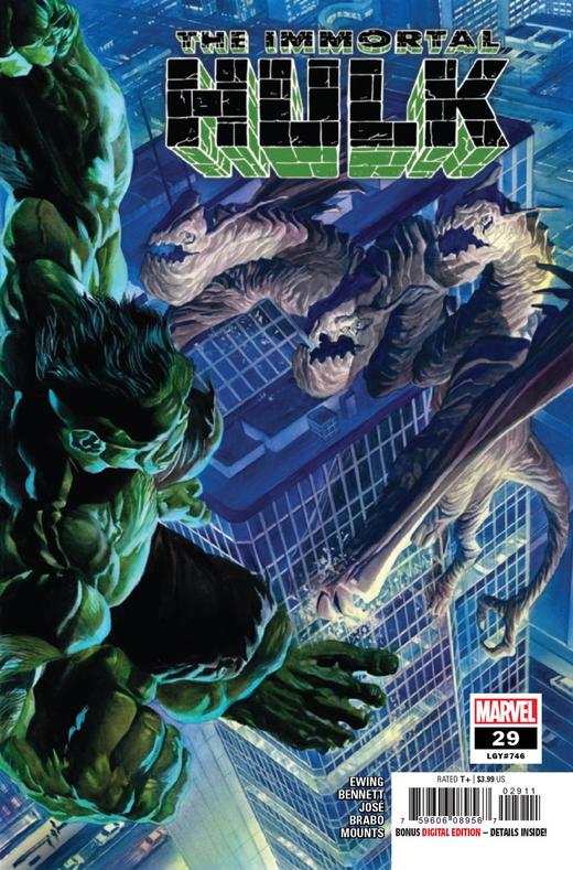 浩克 绿巨人 主刊 Immortal Hulk 001-040（2018）普封 商品图11