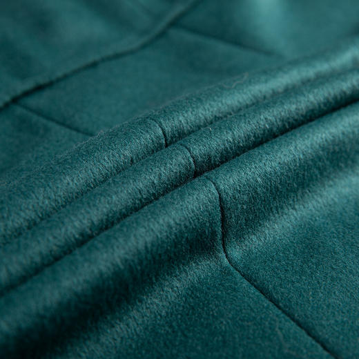 佐尔美冬装羊毛大衣女中长款修身毛呢外套毛领E44ZH58 商品图4