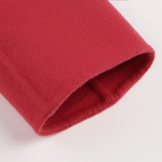 佐尔美冬季新品保暖双面羊毛呢女外套中老年大码大衣E64SM15 商品图4