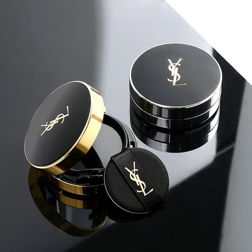 【中欧班列精选】 ysl圣罗兰限量银气垫   方盒羽毛气垫  银气垫 商品图1