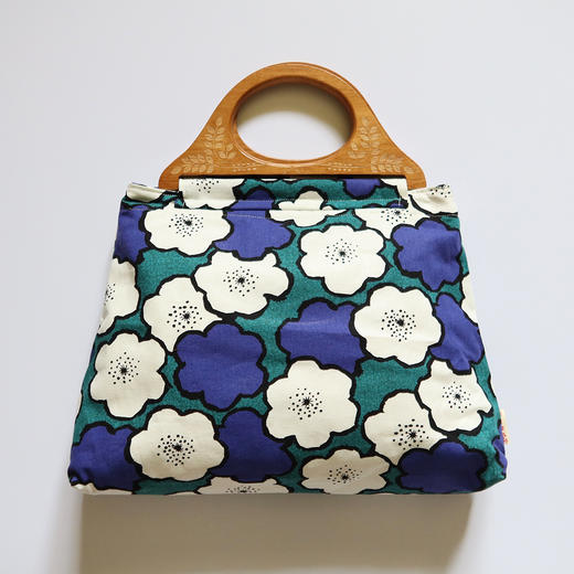 HUJI祤集Embrace手提包插画大花朵 商品图4