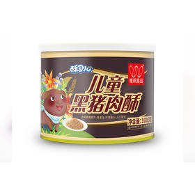 【休闲食品 肉酥】唯新 108g酥可儿儿童黑猪肉酥*2罐