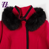 佐尔美新品春秋秋冬季毛呢外套女呢子大衣中长款羊毛E44ZH79 商品缩略图2
