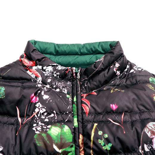 佐尔美冬季女装印花百搭修身显瘦休闲羽绒服外套E74YY07 商品图1