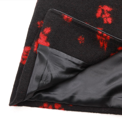 佐尔美新品秋冬新品中老年女士羊毛短款拼色外套E74ZZ38 商品图3