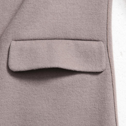 佐尔美冬季新品中长款针织山羊绒羊毛双面呢女士大衣E74SM29 商品图2