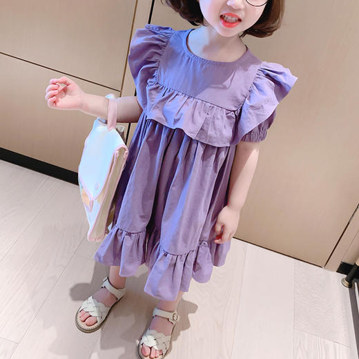 裁缝学苑 TG51女童连衣裙公主裙洋气夏天裙子服装纸样裁剪图纸 商品图2