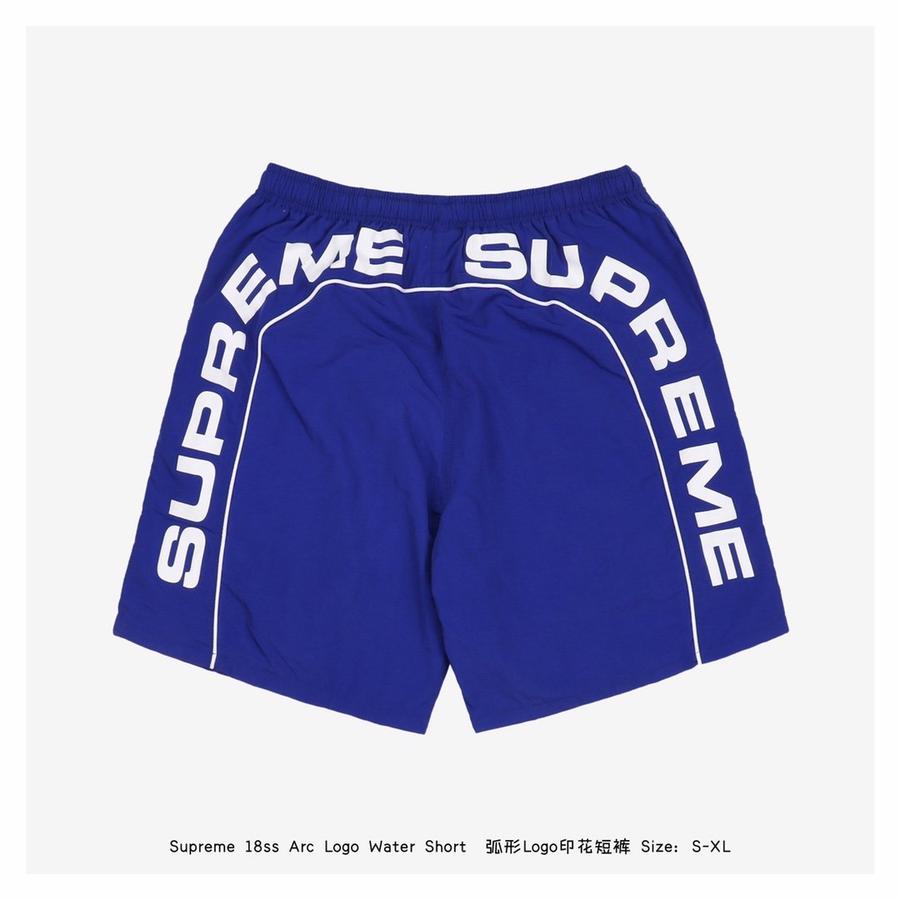 Supreme 18ss Arc Logo Water Short 弧形Logo印花短裤