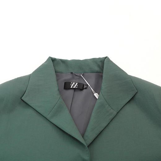 佐尔美新品秋冬新品薄纯色简约时尚妈妈装女外套E73FZ09 商品图2