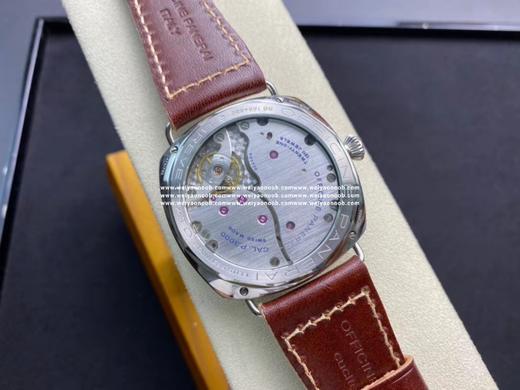 SF出品：沛纳海 PAM448,直径47mm，蓝宝石玻璃镜面，搭配SF自产P.3000 手动上链机芯，具备超强动力，超强工艺技术品，深波涛反衬了嘀嗒之间的科技真髓。极简的格调设计和手动上链玩味十足 商品图8