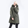 佐尔美冬季新款气质加厚潮流貉子毛领羽绒服E84PQ48 商品缩略图1