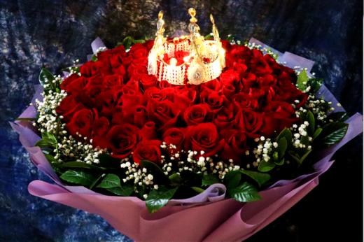 99朵玫瑰花束皇冠版五选一 商品图12