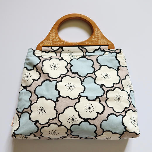 HUJI祤集Embrace手提包插画大花朵 商品图5