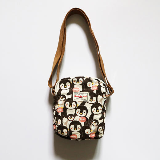 HUJI祤集Toast斜挎包插画OK小企鹅 商品图2